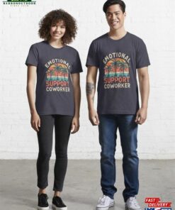 Emotional Support Co Worker Essential T-Shirt Hoodie Emotional Support Co Worker Essential T-Shirt Hoodie