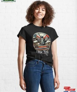 Empire State Of Mind Night American Vintage Retro Style Usa Classic T-Shirt Sweatshirt Hoodie