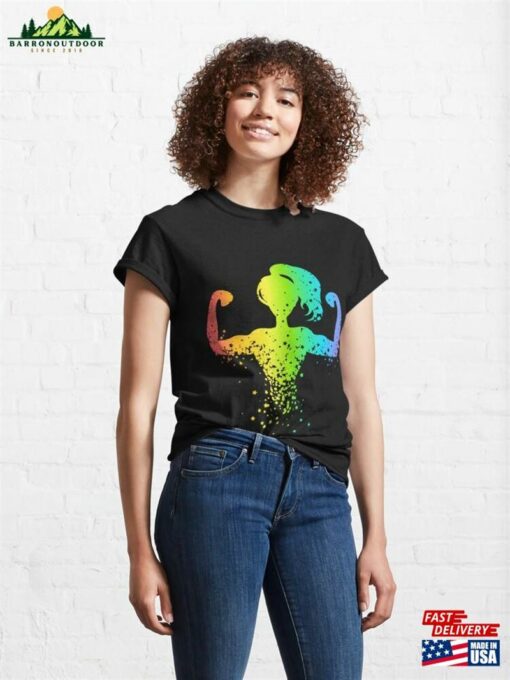 Empowered Silhouette A Symbol Of Female Power Classic T-Shirt Sweatshirt