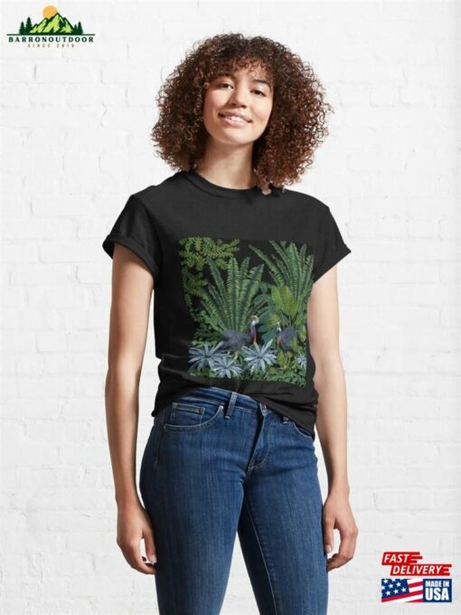 Emu In Forest Classic T-Shirt Unisex