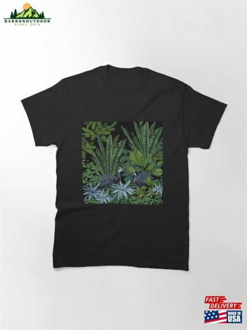 Emu In Forest Classic T-Shirt Unisex