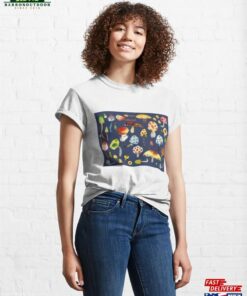 Enchanted Mushroom Watercolor Fantasy Classic T-Shirt Unisex Enchanted Mushroom Watercolor Fantasy Classic T-Shirt Unisex