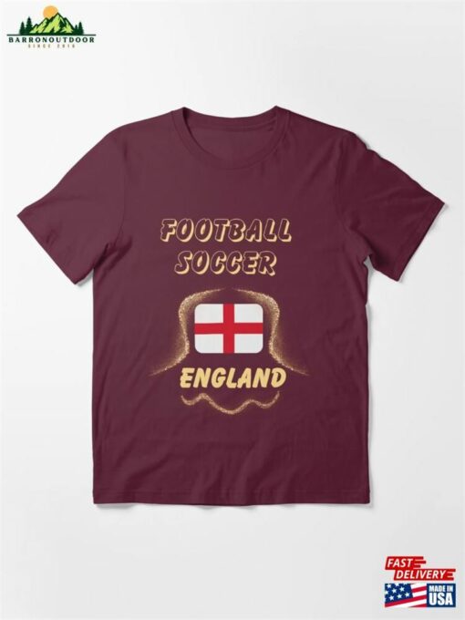 England Gold T Shirt Football Soccer Essential T-Shirt Classic Hoodie