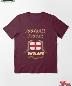 England Gold T Shirt Football Soccer Essential T-Shirt Unisex Hoodie