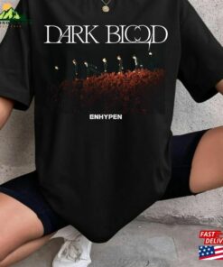 Enhypen Dark Blood Album T-Shirt Shirt En Unisex Classic