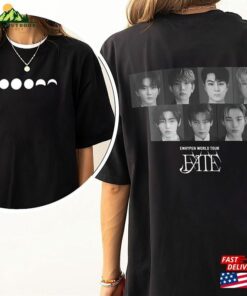 Enhypen Fate World Tour Shirt Dark Blood Sweatshirt Heeseung Unisex Enhypen Fate World Tour Shirt Dark Blood Sweatshirt Heeseung Unisex