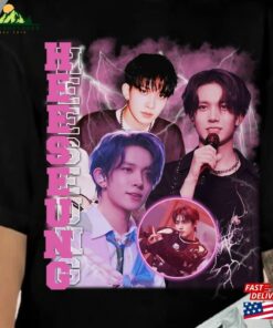 Enhypen Heeseung Kpop Shirt World Tour Fate 2023 Tee Engene Merch Sweatshirt Hoodie
