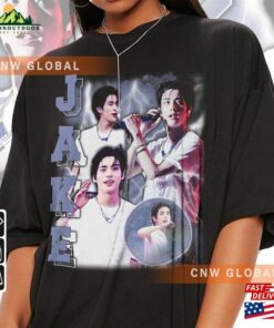 Enhypen Jake Kpop Shirt World Tour Fate 2023 Tee Engene Merch Classic T-Shirt Enhypen Jake Kpop Shirt World Tour Fate 2023 Tee Engene Merch Classic T-Shirt