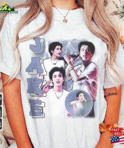 Enhypen Jake Kpop Shirt World Tour Fate 2023 Tee Engene Merch Classic T-Shirt