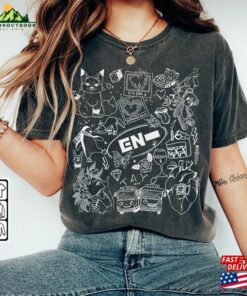 Enhypen Kpop Doodle Art Shirt Vintage Merch Tee Graphic Album Lyric Sweatshirt Classic Enhypen Kpop Doodle Art Shirt Vintage Merch Tee Graphic Album Lyric Sweatshirt Classic