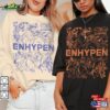 Enhypen Kpop Doodle Art Shirt Vintage Merch Tee Graphic Album Lyrics Sweatshirt T-Shirt