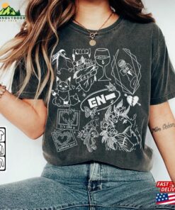 Enhypen Kpop Doodle Art Shirt Vintage Merch Tee Graphic Albums Lyrics Sweatshirt Hoodie Enhypen Kpop Doodle Art Shirt Vintage Merch Tee Graphic Albums Lyrics Sweatshirt Hoodie