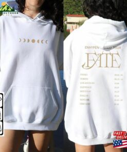 Enhypen Kpop Shirt World Tour Fate 2023 Tee V0 Double Side Engene Hoodie Sweatshirt Unisex Enhypen Kpop Shirt World Tour Fate 2023 Tee V0 Double Side Engene Hoodie Sweatshirt Unisex