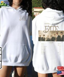 Enhypen Kpop Shirt World Tour Fate 2023 Tee V1 Double Side Engene Hoodie Classic Enhypen Kpop Shirt World Tour Fate 2023 Tee V1 Double Side Engene Hoodie Classic