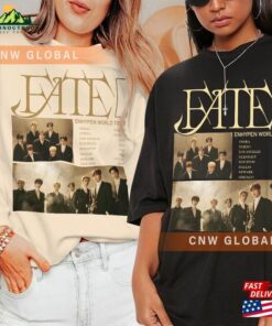 Enhypen Kpop Shirt World Tour Fate 2023 Tee V2 Dark Blood Engene Hoodie Unisex Sweatshirt Enhypen Kpop Shirt World Tour Fate 2023 Tee V2 Dark Blood Engene Hoodie Unisex Sweatshirt