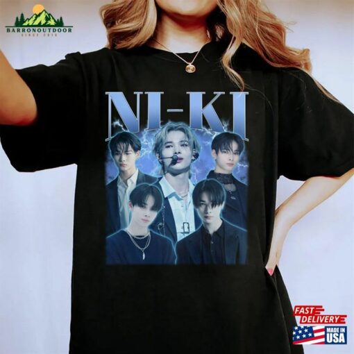 Enhypen Ni Ki Kpop Shirt World Tour Fate 2023 Unisex T-Shirt