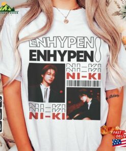 Enhypen Niki Kpop Shirt World Tour Fate 2023 Tee V0 Dark Blood Engene Hoodie Classic