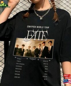 Enhypen World Tour Shirt 2023 Fate For Fan Hoodie Sweatshirt Enhypen World Tour Shirt 2023 Fate For Fan Hoodie Sweatshirt