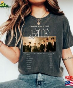 Enhypen World Tour Shirt 2023 Fate For Fan Hoodie Sweatshirt