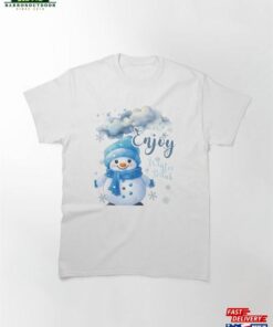 Enjoy Winter Break Snowman Teacher Hoodie Unisex