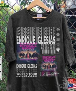 Enrique Iglesias Music Shirt Sweatshirt Y2k 90S Merch Vintage Album The Trilogy Tour 2023 Tickets Graphic Tee L806m Unisex Classic