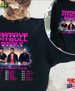 Enrique Iglesias X Pitbull Ricky Martin The Trilogy Tour 2023 Hoodie T-Shirt