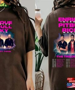 Enrique Iglesias X Pitbull Ricky Martin The Trilogy Tour 2023 T-Shirt Concert Sweatshirt Enrique Iglesias X Pitbull Ricky Martin The Trilogy Tour 2023 T-Shirt Concert Sweatshirt