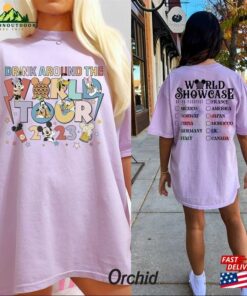 Epcot Disney World Tour 2023 Shirt Drink Around The Tee Showcase T-Shirt Unisex Epcot Disney World Tour 2023 Shirt Drink Around The Tee Showcase T-Shirt Unisex