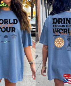 Epcot Drink Around The World Tour 2023 Shirt Center 1982 Sweatshirt Drinking Merch Unisex Epcot Drink Around The World Tour 2023 Shirt Center 1982 Sweatshirt Drinking Merch Unisex