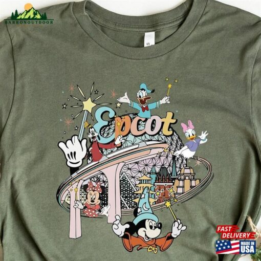 Epcot Shirt Disney World Tour Center 1982 Sweatshirt Classic