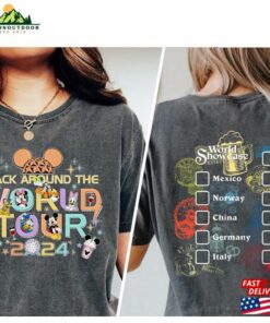 Epcot Snack Around The World Tour Shirt 2024 Showcase T-Shirt Unisex