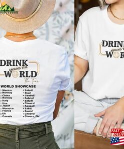 Epcot World Tour 2023 Shirt Drink Around The Showcase T-Shirt Classic Epcot World Tour 2023 Shirt Drink Around The Showcase T-Shirt Classic
