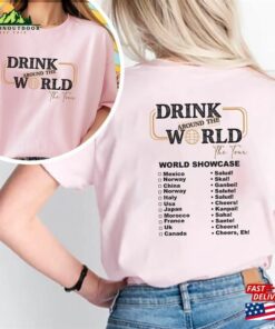 Epcot World Tour 2023 Shirt Drink Around The Showcase T-Shirt Classic