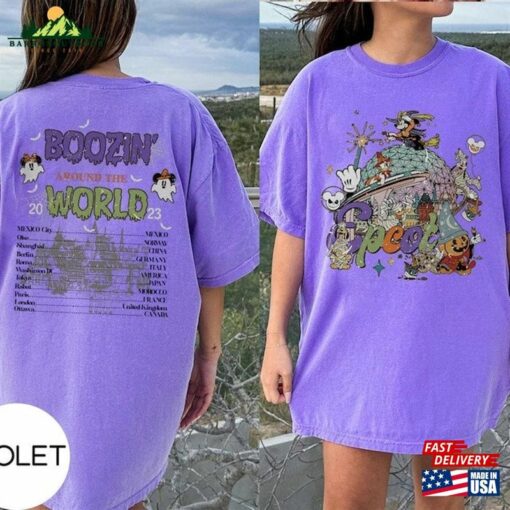 Epcot World Tour Halloween Shirt Hoodie T-Shirt