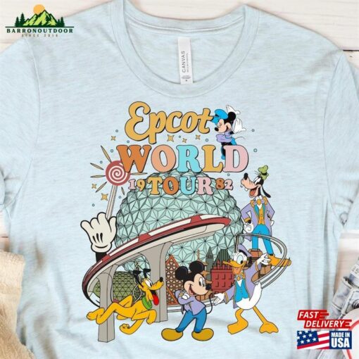 Epcot World Tour Shirt Flower And Garden Festival Disney T-Shirt Classic