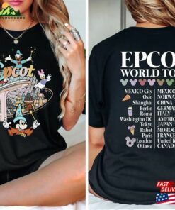Epcot World Tour Shirt Sweatshirt Hoodie Unisex Classic Epcot World Tour Shirt Sweatshirt Hoodie Unisex Classic