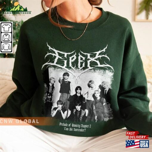 Epex Kpop Sweatshirt Heavy Metal Prelude Of Anxiety Tee Can We Surrender Merch Unisex Hoodie