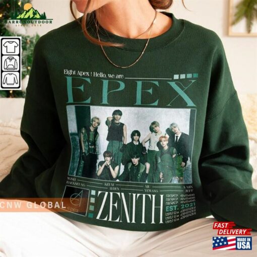 Epex Kpop Sweatshirt Prelude Of Anxiety Tee V3 Can We Surrender Merch Classic