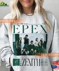 Epex Kpop Sweatshirt Prelude Of Anxiety Tee V3 Can We Surrender Merch Classic