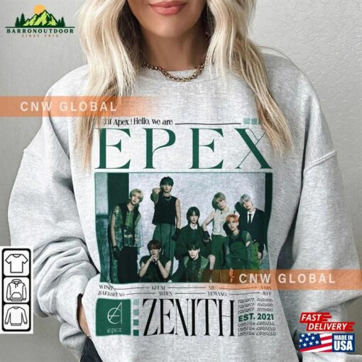 Epex Kpop Sweatshirt Prelude Of Anxiety Tee V3 Can We Surrender Merch Classic