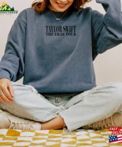 Eras Blue Crewneck Dupe Tour Merch Sweatshirt Unisex