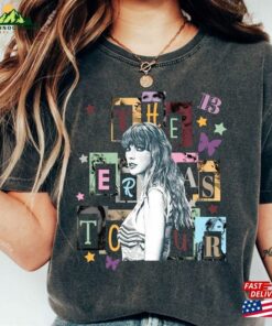 Eras Tour Shirt Retro 2023 T-Shirt Midnights Concert Unisex
