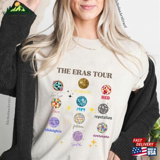 Eras Tour Shirt Retro Taylor The 2023 T-Shirt Classic