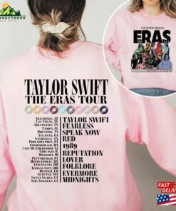 Eras Tour Shirt Taylor Front Hoodie Classic