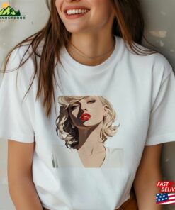 Eras Tour Shirts With Taylor’s Face On Them Taylor T-Shirts Apparel Unisex Classic
