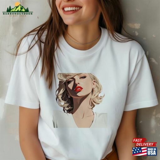 Eras Tour Shirts With Taylor’s Face On Them Taylor T-Shirts Apparel Unisex Classic