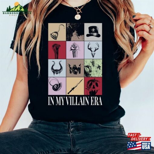 Eras Tour T-Shirt Villain Shirt Disney Trip Sweatshirt Classic