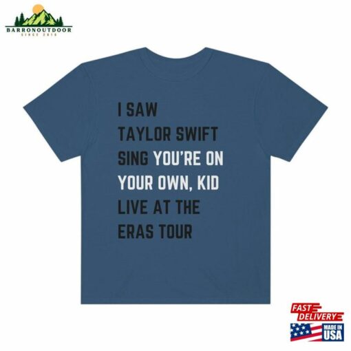 Eras Tour Tampa Fl Night 2 Taylor Swift T-Shirt Midnights You’re On Your Own Kid Taylor’s Version A Lot Going At The Moment Unisex Sweatshirt