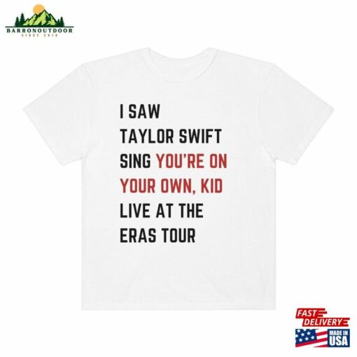 Eras Tour Tampa Fl Night 2 Taylor Swift T-Shirt Midnights You’re On Your Own Kid Taylor’s Version A Lot Going At The Moment Unisex Sweatshirt