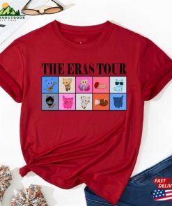 Eras Tour Taylor Cat Shirt Swiftie Print Hoodie T-Shirt Eras Tour Taylor Cat Shirt Swiftie Print Hoodie T-Shirt